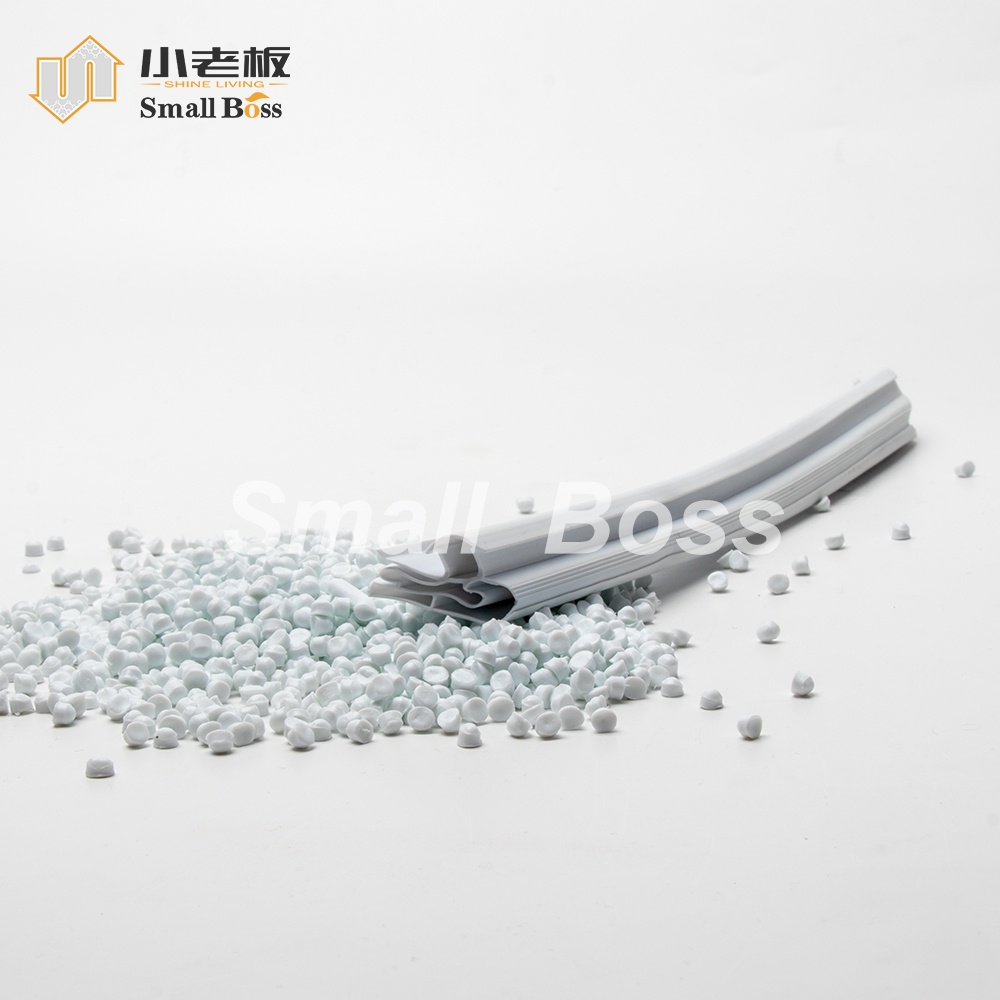 PVC高弹、耐低温-40℃冰箱密封条料 PVC颗粒