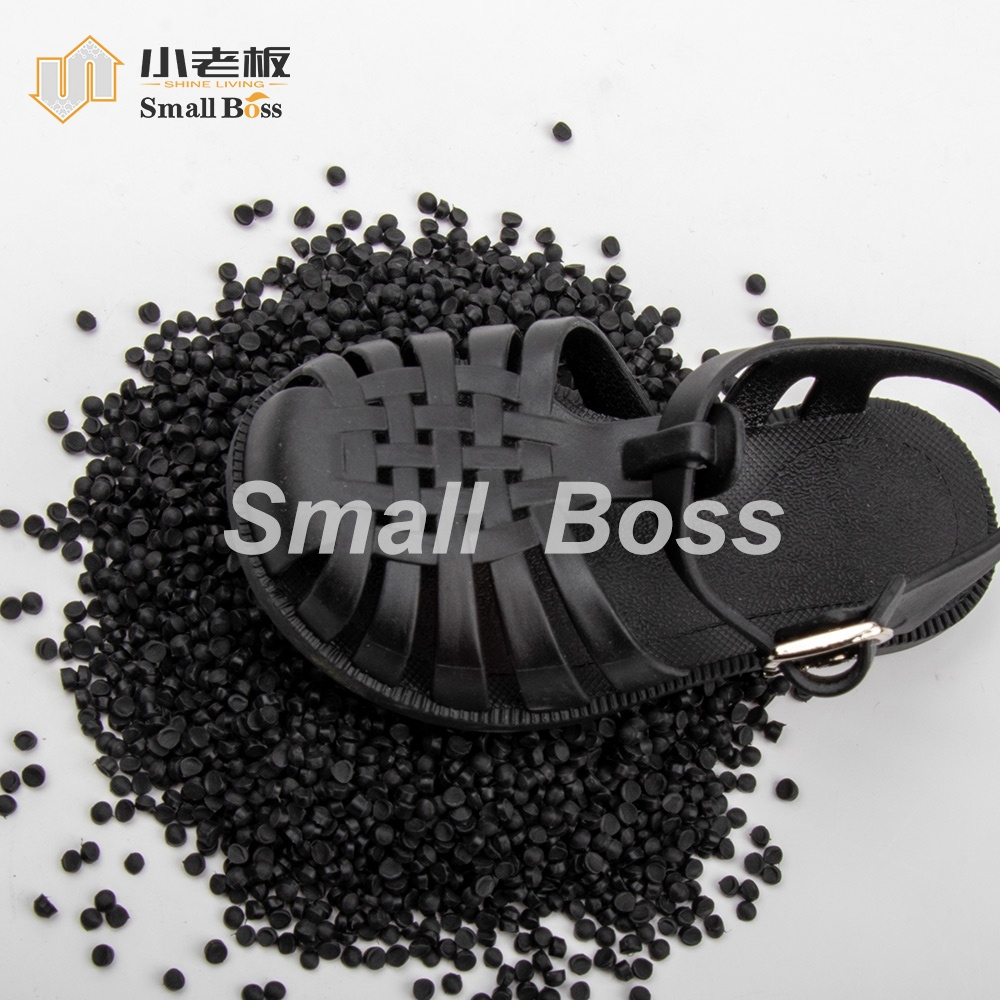 环保耐磨凉鞋专用料 PVC颗粒