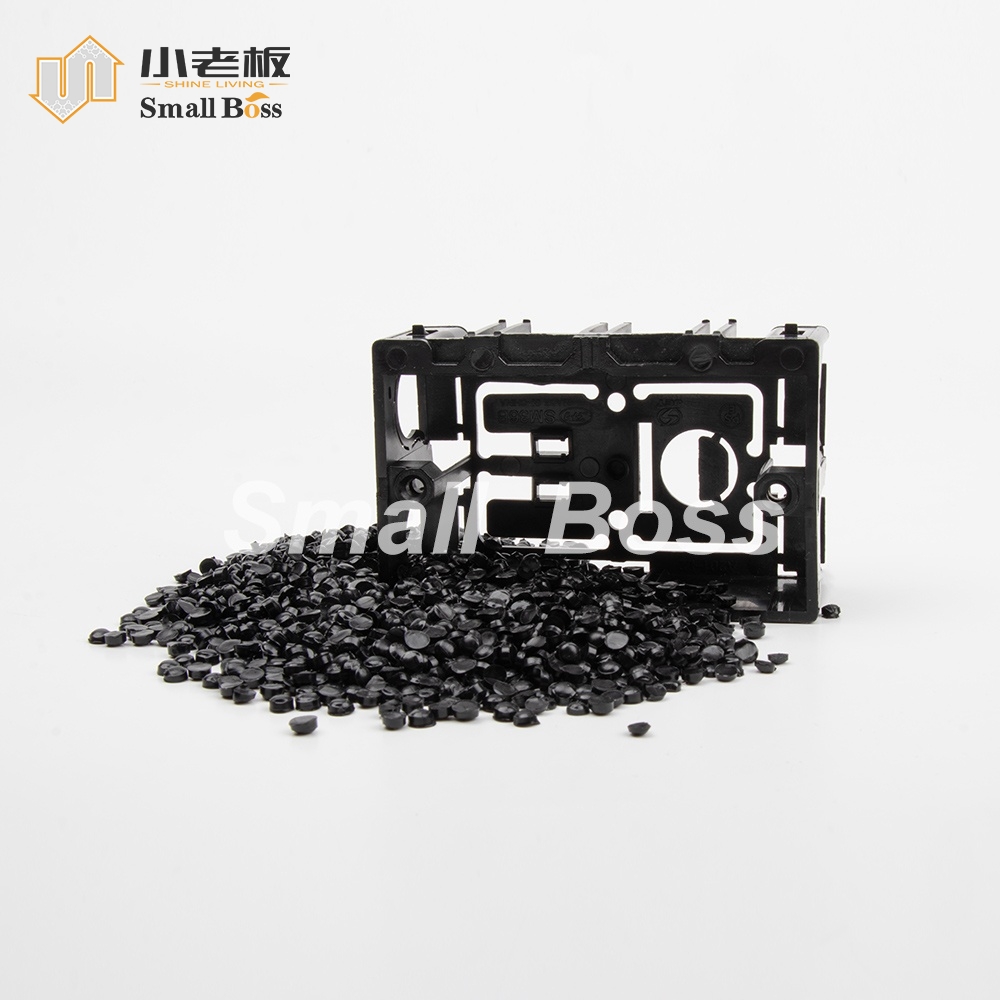 94V-0阻燃PVC线盒专用料 PVC颗粒
