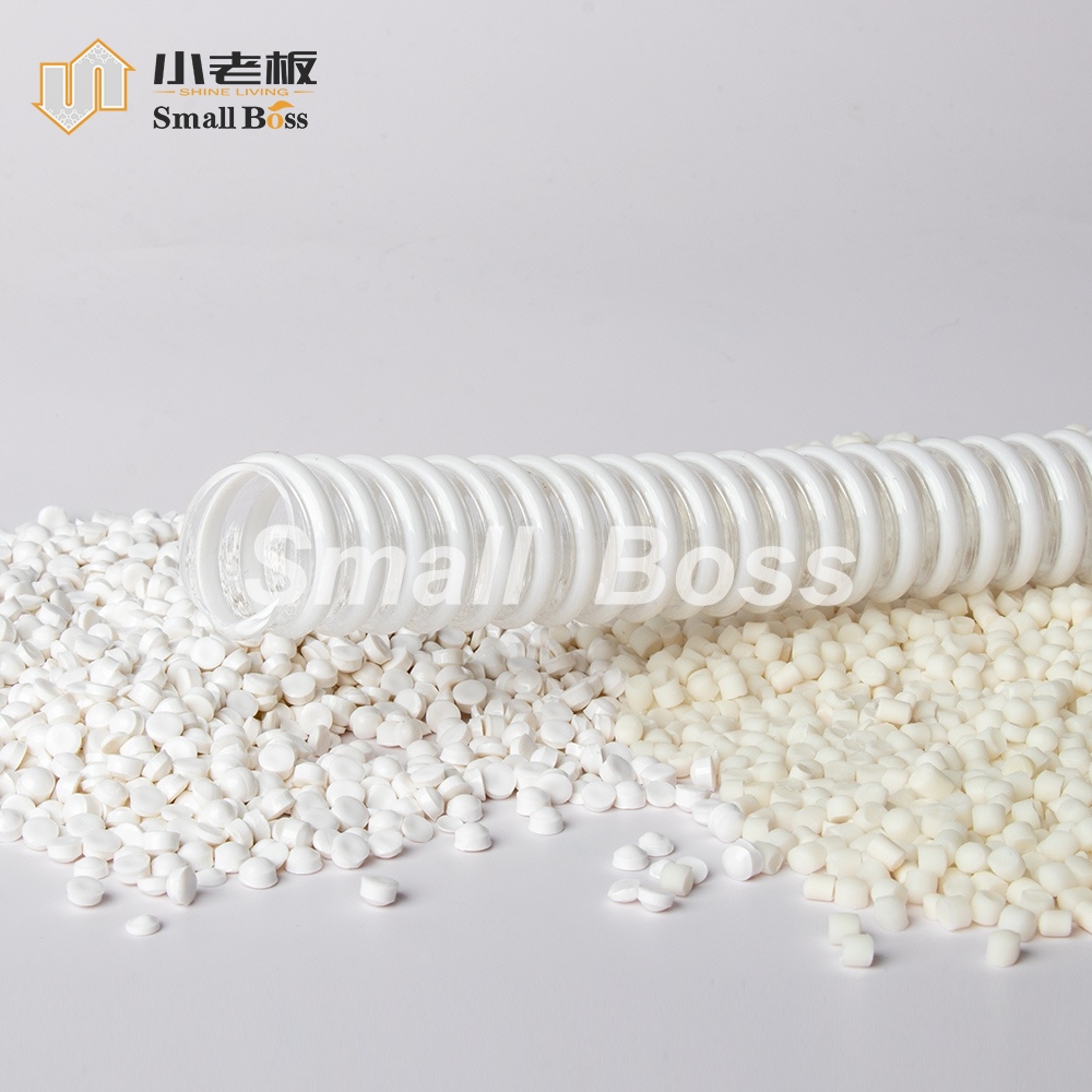 挤出薄壁耐候性好 洗衣机空调用波纹管专用料 PVC颗粒