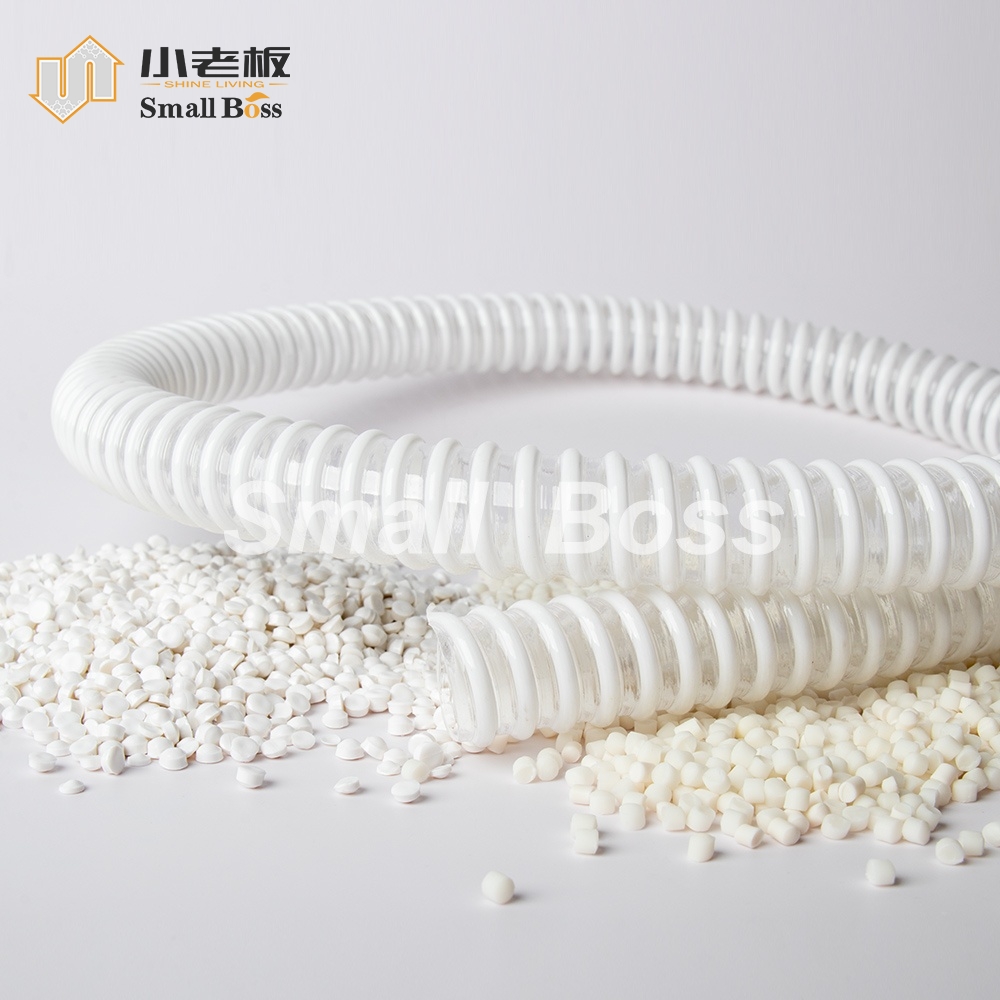挤出薄壁耐候性好 洗衣机空调用波纹管专用料 PVC颗粒
