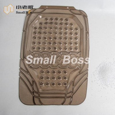 PVC软质高透明低气味汽车脚垫50A~70A PVC颗粒
