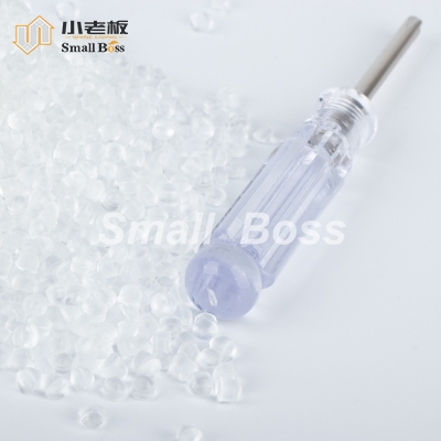 透明螺丝刀手柄专用料 PVC颗粒