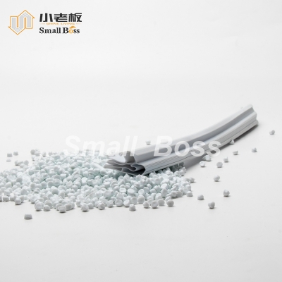 PVC高弹、耐低温-40℃冰箱密封条料 PVC颗粒