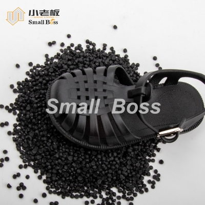 环保耐磨凉鞋专用料 PVC颗粒